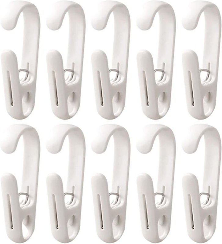 Robuste Polypropylen-Clips, unverzichtbar für die Küche zum Verschließen von Snacks und Taschen, Zubehör für die Heimorg...