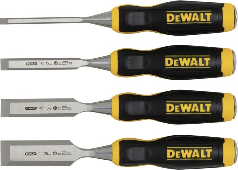 Stechbeitel-Set 4-tlg. 6, 12, 18, 25mm DWHT0-16063 - Dewalt
