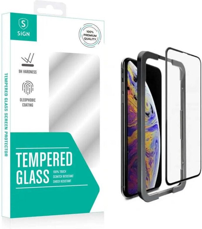 Sign full cover displayschutzfolie fur samsung galaxy s23 mit montagerahmen