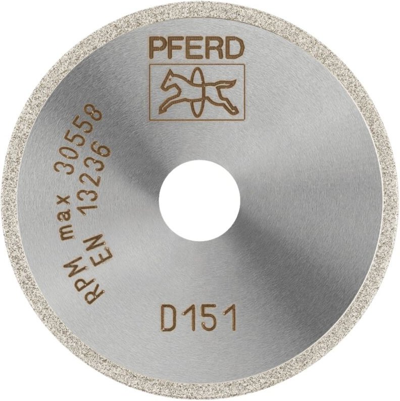 Pferd - Diamant-Trennscheibe D1A1R 50x1,4x10,0mm D151 (mittel) für Glas/Keramik/Hartmetall