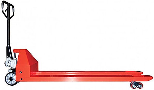 Handhubwagen mit langen Gabeln 2000 x 525 mm – Tragfähigkeit 2500 kg- Ideal für spezielle und lange Paletten - ACL351500