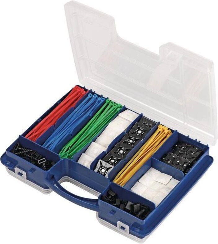 Kabelbinderset 304-teilig Polyamid 6.6