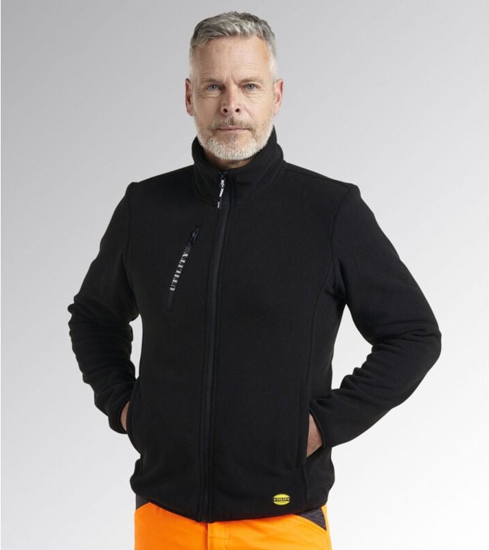 Thumbnail - Utility Sweat Pile fz Sweatshirt - xl - Schwarze - Diadora