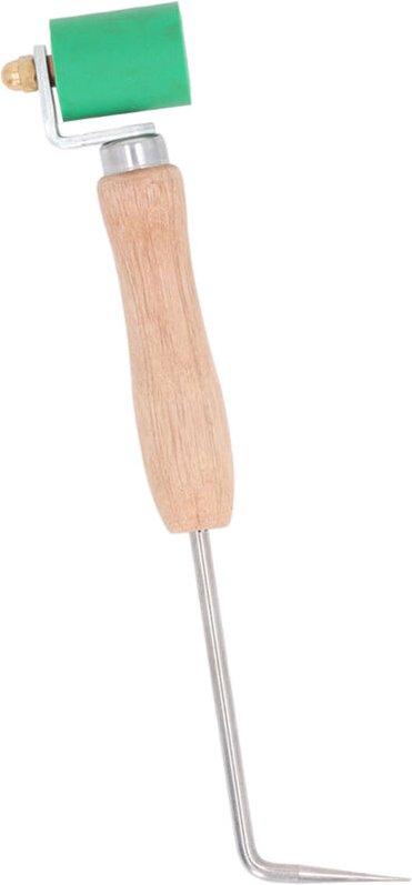 Nahtroller aus Silikon, 260 ℃, Hohe Temperaturbeständigkeit Zum Schweißen und Abdichten, mit Prüfsonde, Griff aus Buchen...