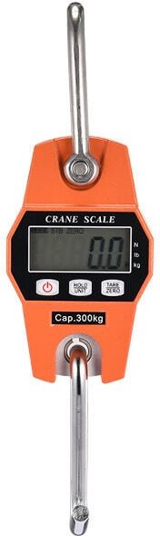 Thumbnail - Sollbry - Elektronische Waage, 300 kg, hängende Hakenwaage, Dynamometer, LCD-Hakenwaage, industrielles Wiegegewicht 300 ...