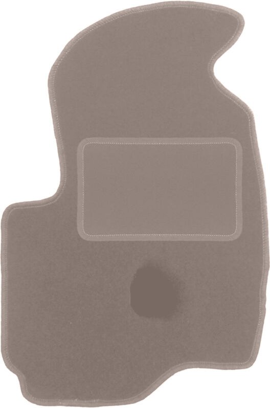 Beige Fahrermatte für: Mitsubishi Colt VII Fließheck (2004-2008)