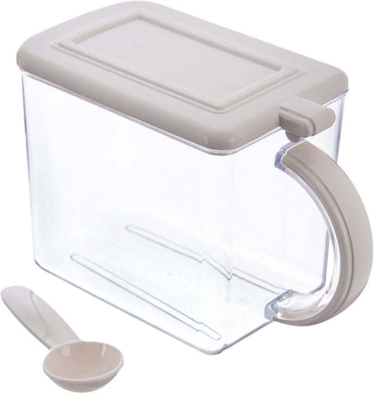 Northix - Kitchen container with lid and spoon for easy storage