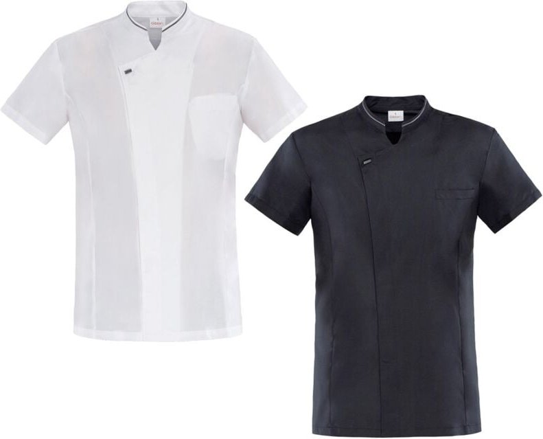 Apollo Kochjacke - xxxl - Schwarze - Giblor's