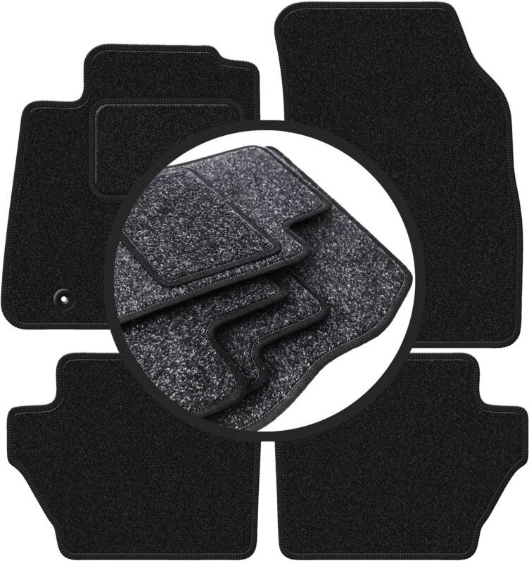 ANTHRA Autofußmatten für: Ford Fiesta MK7 Fließheck (2008-2011)