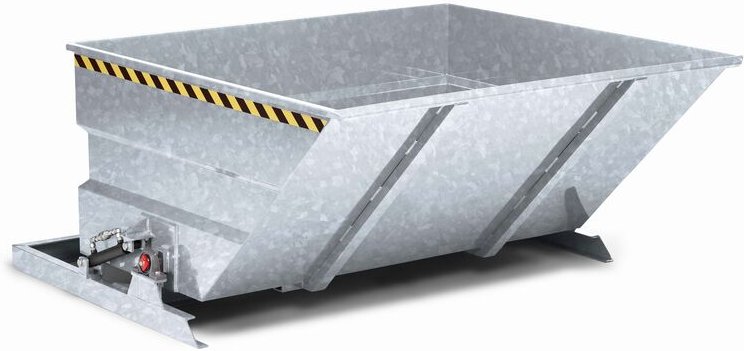 RR Industrietechnik Großraumkipper Typ RGK-300 2220x2380x1045mm 3000dm³ verzinkt