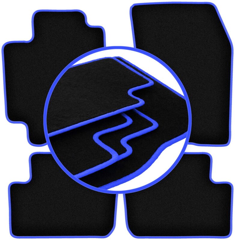 CARLUX-BLUE Autofußmatten für: Lexus IS I Limousine (1998-2005)
