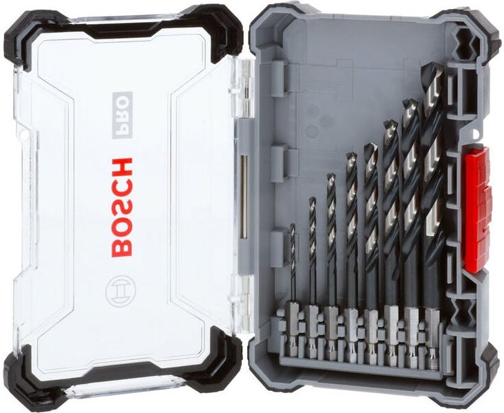 Thumbnail - Pro Metal hss-g Spiralbohrer Set,8S - 2608577146 - Bosch