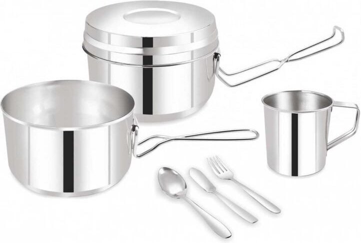 Kinghoff Kh-1374 Tourist Camping Cantina Mit Zubehör