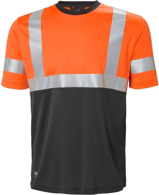 Helly Hansen Warn-T-Shirt ADDVIS, orange, Gr. XL