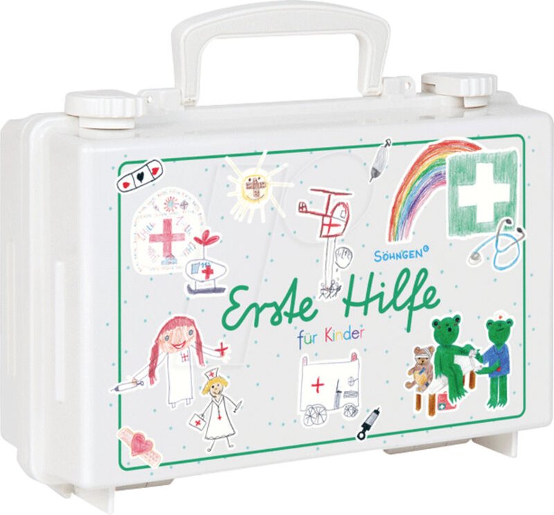 Erste-Hilfe Koffer, Verbandsmaterial für Kinder aller Altersstufen - Söhngen