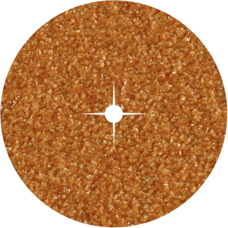 Schleifblätter Korund K40 ø 125 mm 10 Stück für Bohrmaschinenaufsätze - Wolfcraft