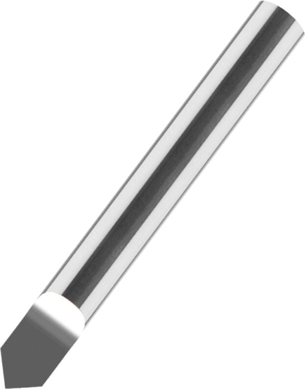 VHM-Gravierfräser blank ha 3 mm x 2,6 mm