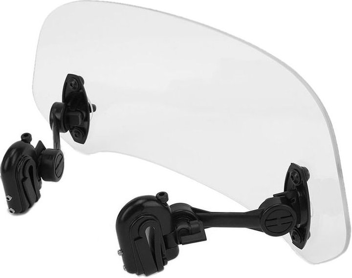Windschutzscheibenverlängerung für Motorräder, verstellbar, zum Erhöhen der Windschutzscheibe, Wind- und Regenschutz, Zu...