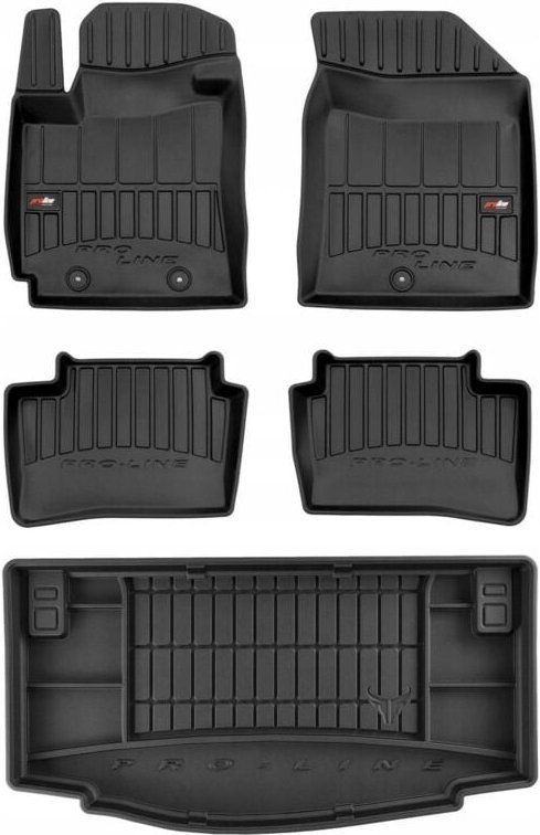 SET 3D Gummimatten Hyundai i10 2 HB 2013-2019