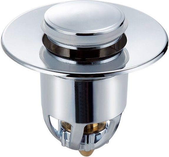 Crediri Pop-up-Abfluss für Waschbecken, universeller Spülbeckenstöpsel, Anti-Blockier-Pop-up-Abflussfilter aus Edelstahl...