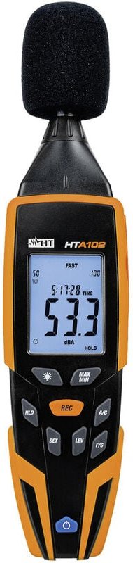 Ht Instruments - Schallpegel-Messgerät HTA102 30 - 130 dB 31.5 Hz - 8 kHz Mini-USB