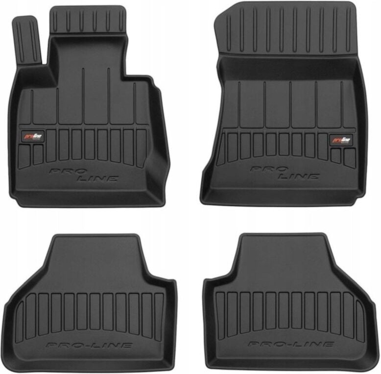 Gummimatten und Fußmatten BMW X4 F26 2014-2018 3D Mulde