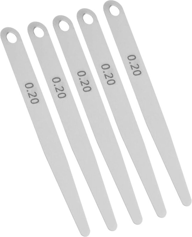 Zoternen - Metric Feeler Gauge Gap Measurement Tool 5pcs Fühlerlehre 0.2/0.3 Dicke Edelstahl Fühler Gap Dickenmesser für...