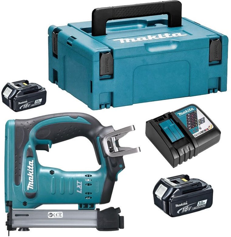Heftgerät 18V lxt Li-Ion (2x3,0 Ah) in makpac Makita DST221RFJ