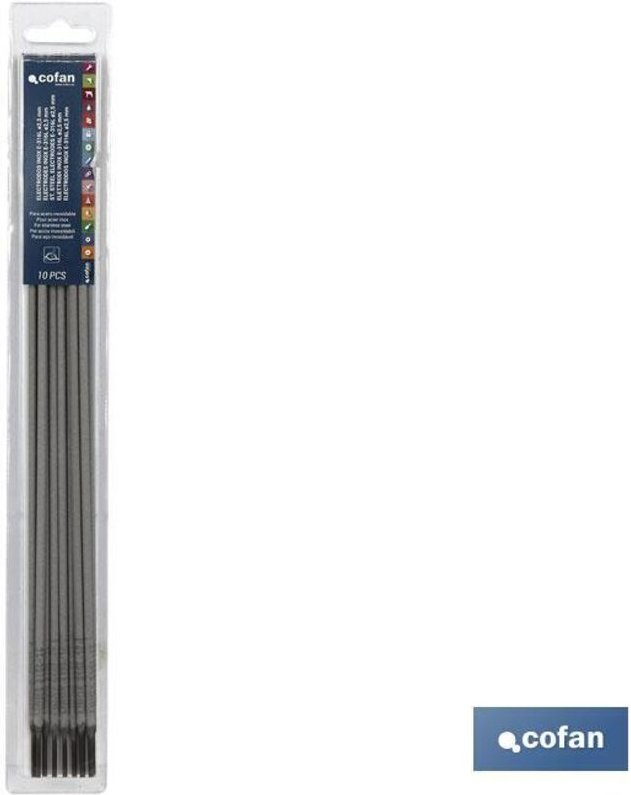 Blisterelektroden edelstahl E-316l Ø2,5 mm 10 Einheiten