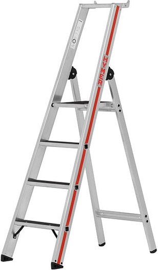 Thumbnail - Matisère - Stehleiter 4 Stufen - Maximale Arbeitshöhe 2.93m - 862604