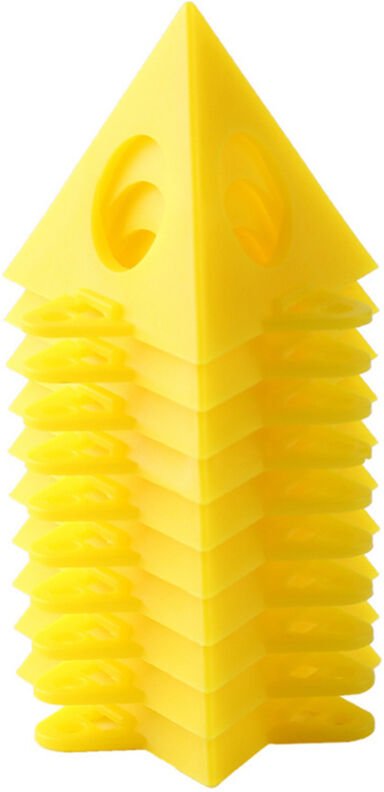 Shining House - 10 Stück Zimmermannshalter, Kegelhalter für Holzbearbeitung, Pyramidenförmiges Werkzeug für Schranktüren...