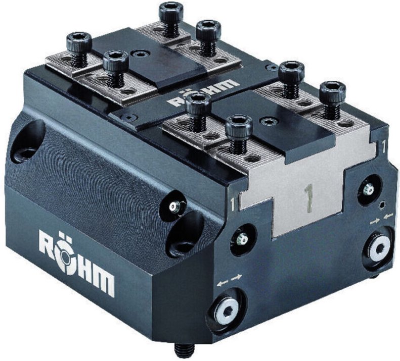 Röhm Zentrischspanner KZS-P, Größe 250, Spitzverzahnung 1,5 x 60° - 181494