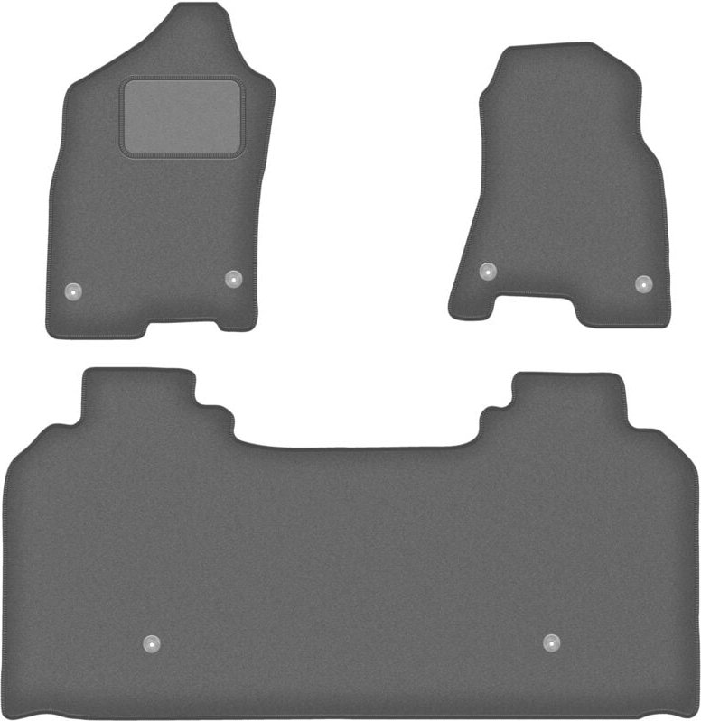 Graphit-Fußmatten für: Dodge RAM 1500 long (2019)