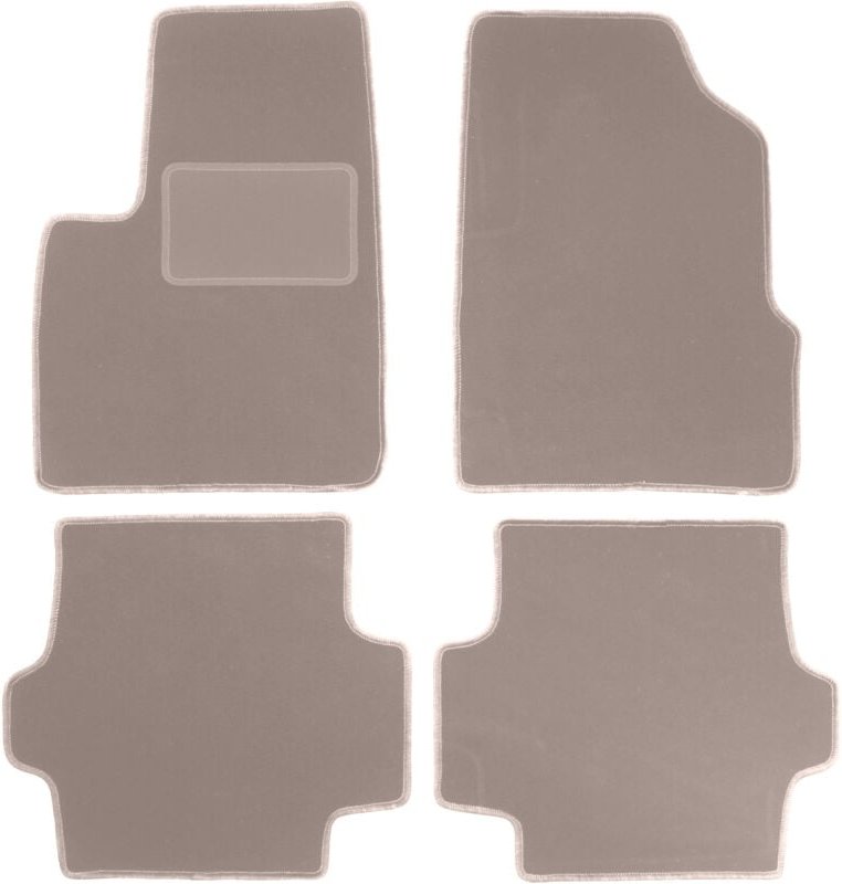 Beige Velours-Fußmatten für: Chrysler Pacifica SUV (2003-2008)