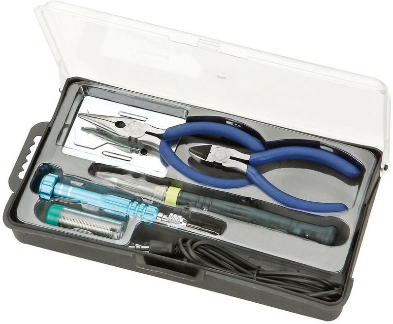 Werkzeugkoffer mit Usb Lötkolben Hrv7602