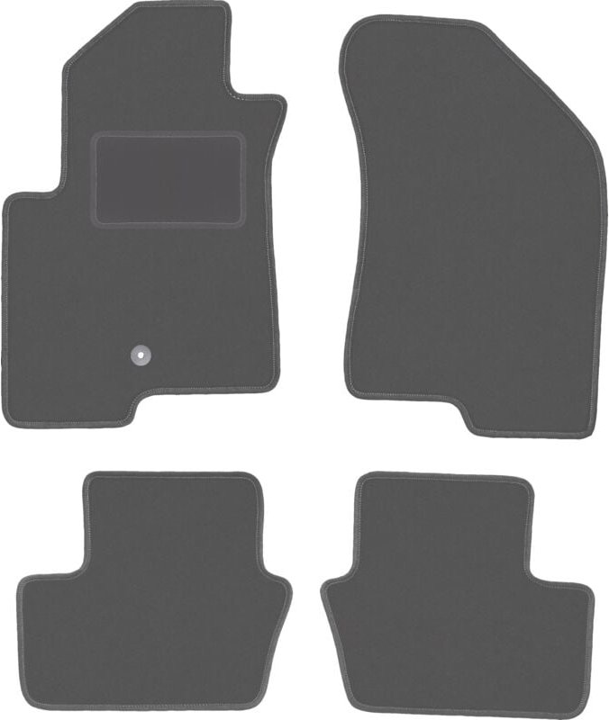 Graphit-Fußmatten für: Jeep Compass MK49 SUV (2007-2017)