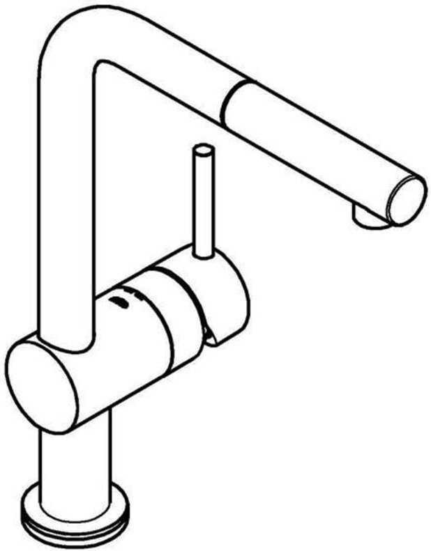 Minta Touch Elektronische Einhand-Spültischbatterie, - Grohe