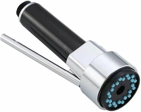 Küchenarmatur-Spray, Messing, versenkbare Küchenspüle, Mischbatterie, Spray, Ersatz für ausziehbare Sprüharmatur, Chrom,...