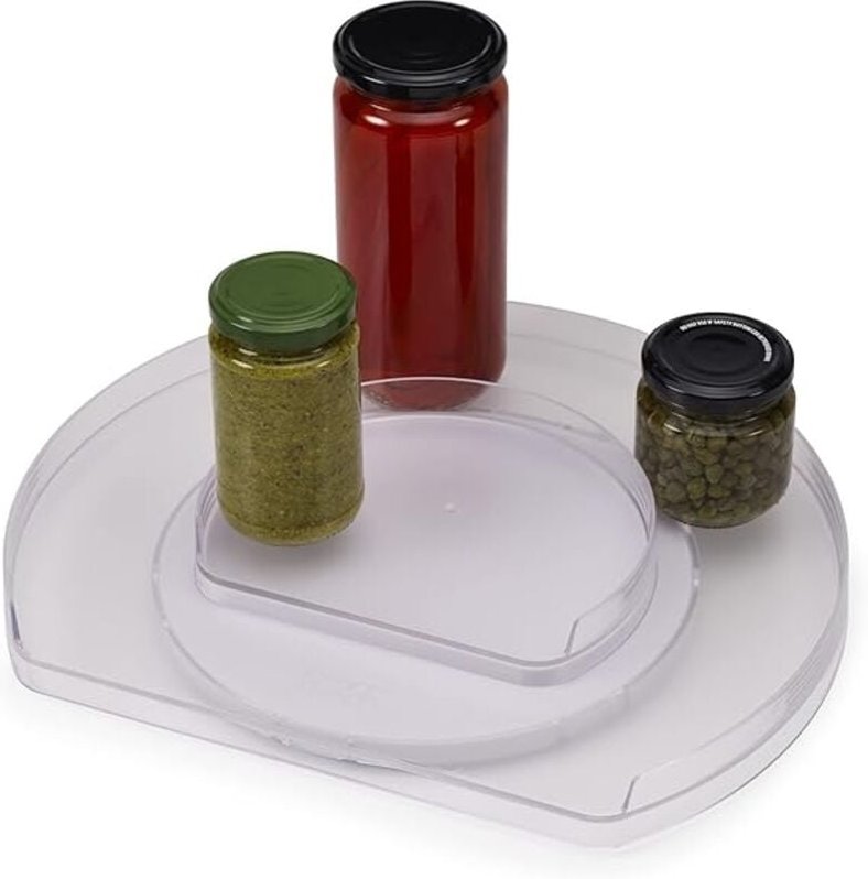 FridgeStore™, Joseph Joseph, Modell Clear Rotating Organiser, drehbarer Organizer für den Kühlschrank, platzoptimierend,...