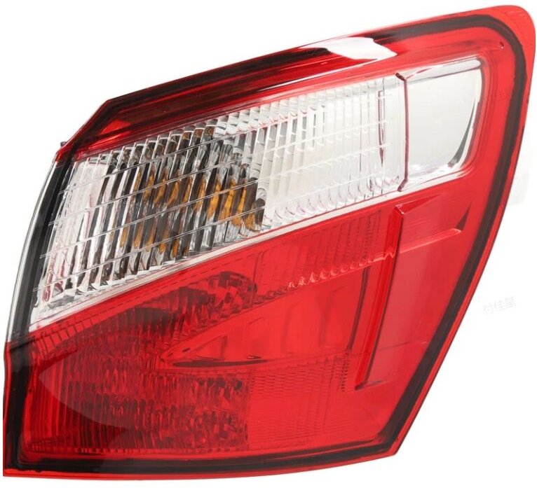 Fitags - Wasserdichtes und stoßfestes LED-Rücklicht, Außenflügel, für Qashqai 2010 bis 2014, rechts: 26555 BR00A