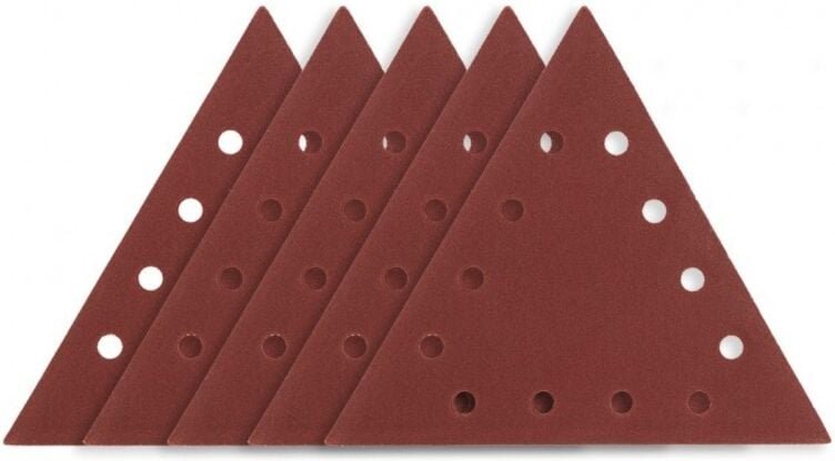 Graphit K120 Dreieckschleifpapier - 5 Stk. für den Schleifer 59G264