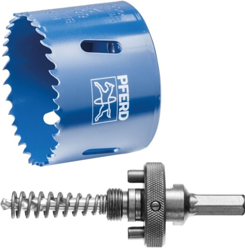 Thumbnail - HSS-Lochsägen-Set zweiteilig Ø60 mm - Pferd