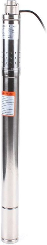 2 Zoll Edelstahl Unterwasser Tiefbrunnenpumpe Brunnenpumpe Tauchpumpe Gartenpump Wasserpumpe 55m 1000 L/h