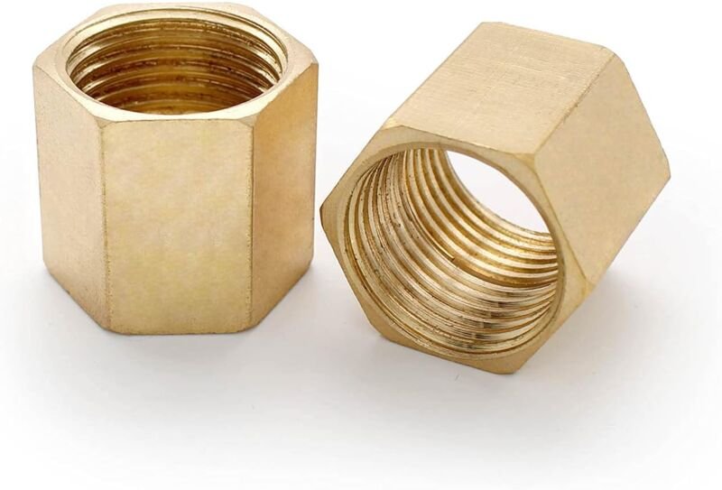 2-teiliger pneumatischer Anschluss, 1/2 Zoll Messinghülse, 22 mm langer Innensechskant-Luftanschluss, kann zum Anschließ...