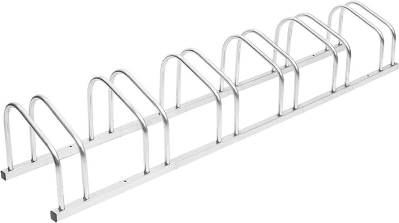 Maison Exclusive Fahrradständer für 6 Fahrräder Verzinkter Stahl