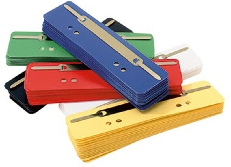 Heftstreifen 3,4 x 15 cm (b x h) Polypropylen gelb 25 St./Pack.