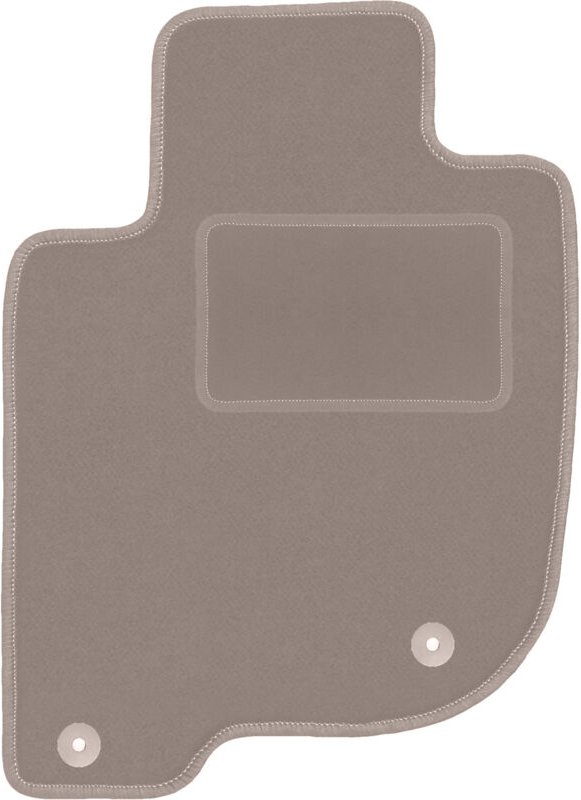 Beige Fahrermatte für: Fiat Fullback Offroad (2015-)