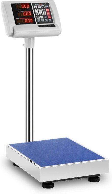 Steinberg Armaturen - Plattformwaage Bodenwaage Paketwaage Industriewaage Präzisionswaage 60 kg/10 g