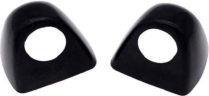 Woosien - Paar Auto-Scheinwerferwascher-Sprühkappe, Düsenabdeckung 61677145235 61677145236 für X5 E53 2003 2004 200