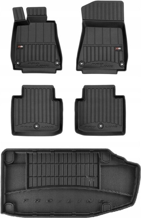 Thumbnail - 3D-Gummi-Fußmatten-Set Lexus GS 3 Limousine 2005-2012